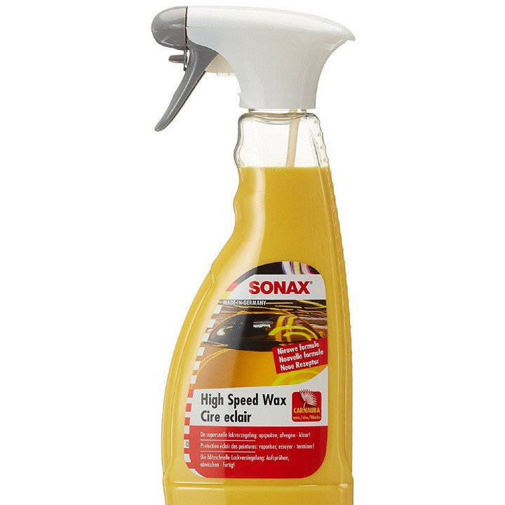 { SÁNG BÓNG } Dung dịch đánh bóng sơn ướt SONAX 500ml