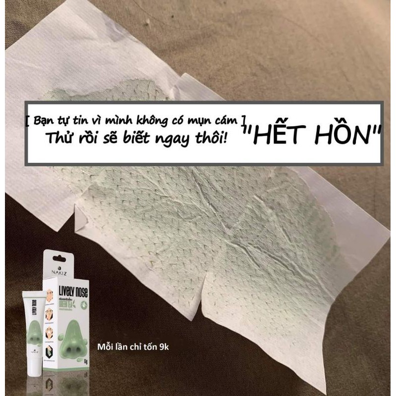 [Freeship]🍒NAKIZ LIVELY NOSE🍒 Kem lột mụn cám, mụn đầu đen Nakiz Thái Lan chính hãng | BigBuy360 - bigbuy360.vn