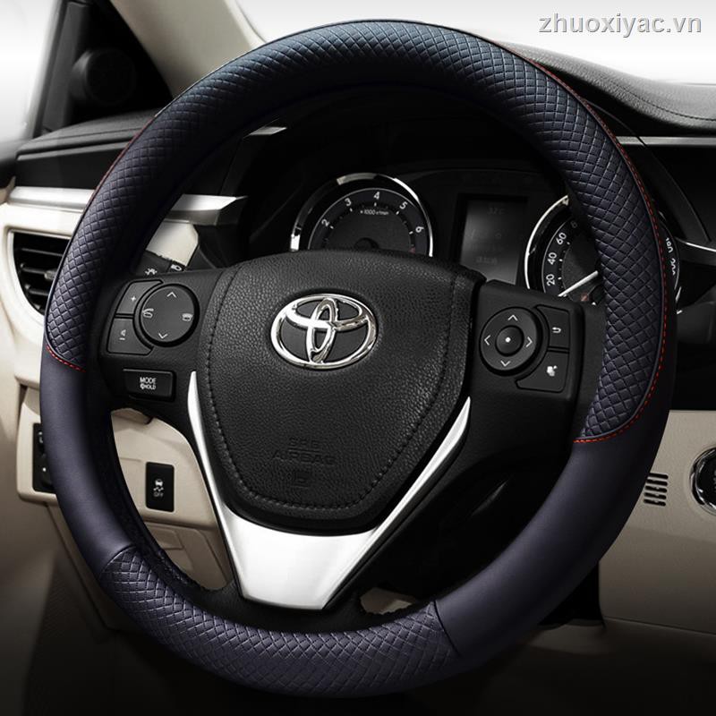 Bọc Vô Lăng Xe Hơi Toyota Corolla Ralink To Enjoy The Camry Highlander Rav4 Vios Bằng Da