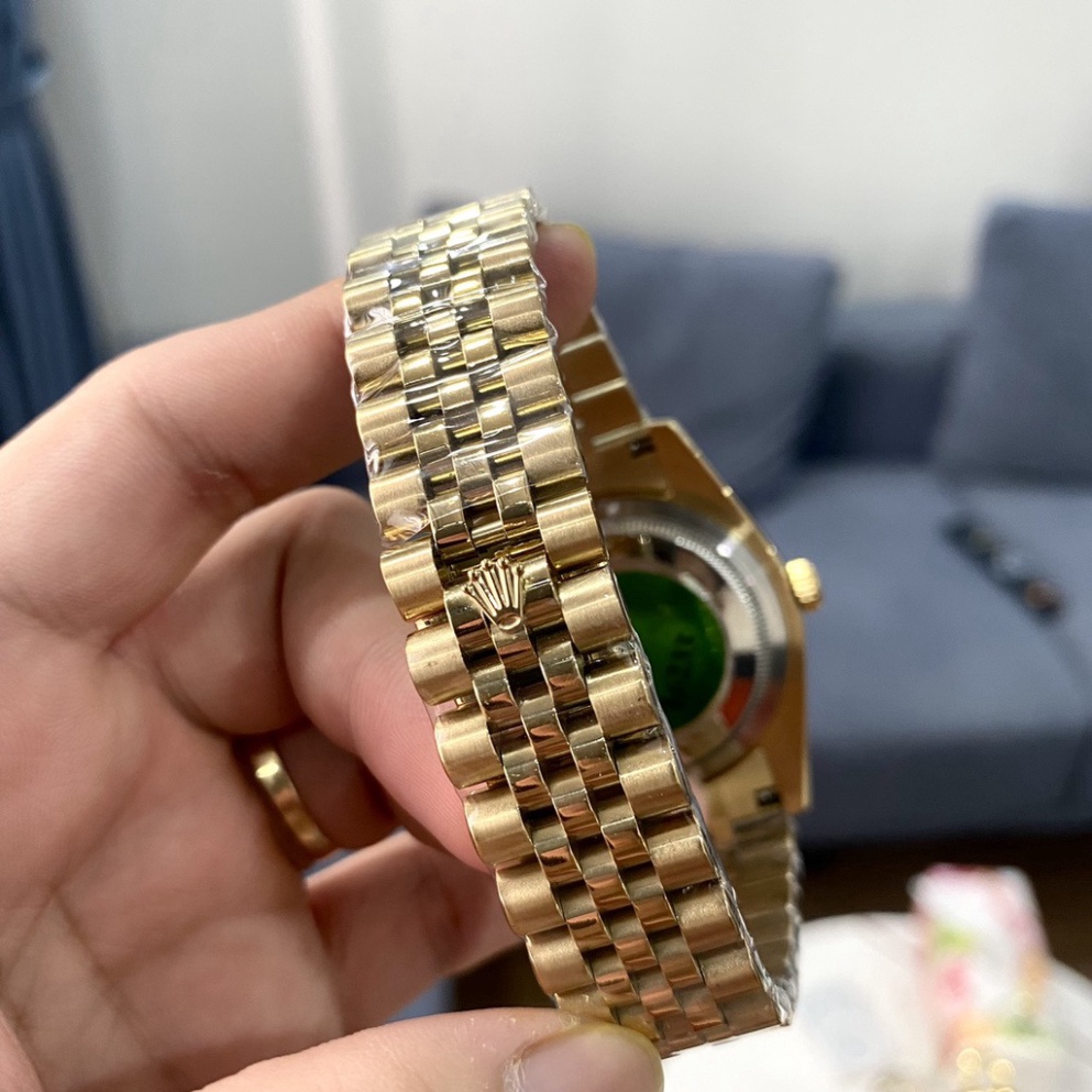 Đồng Hồ Nam RoLex Sapphire R022 Mặt TRẮNG Máy Pin Nhật Chống xước Tuyệt Đối