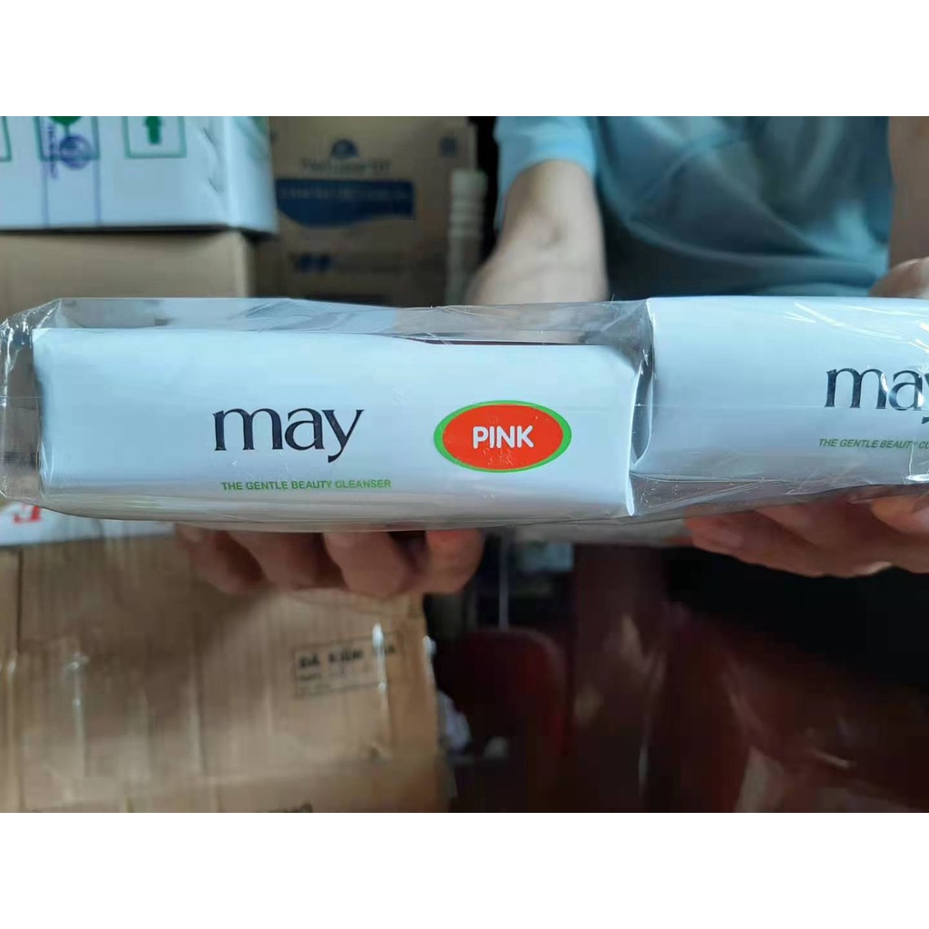 Xà Bông Cục May Sọc Vàng + Sọc Đỏ (vĩ 6 Cục) 130g