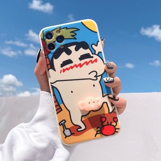 Ốp Lưng Silicon Màu Iphone/Android Bảo Vệ Camera Hình Nổi Shin