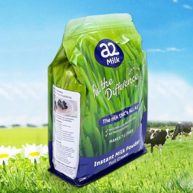Sữa tươi a2 dạng bột nguyên kem Úc- a2 Milk full cream milk powder 1kg