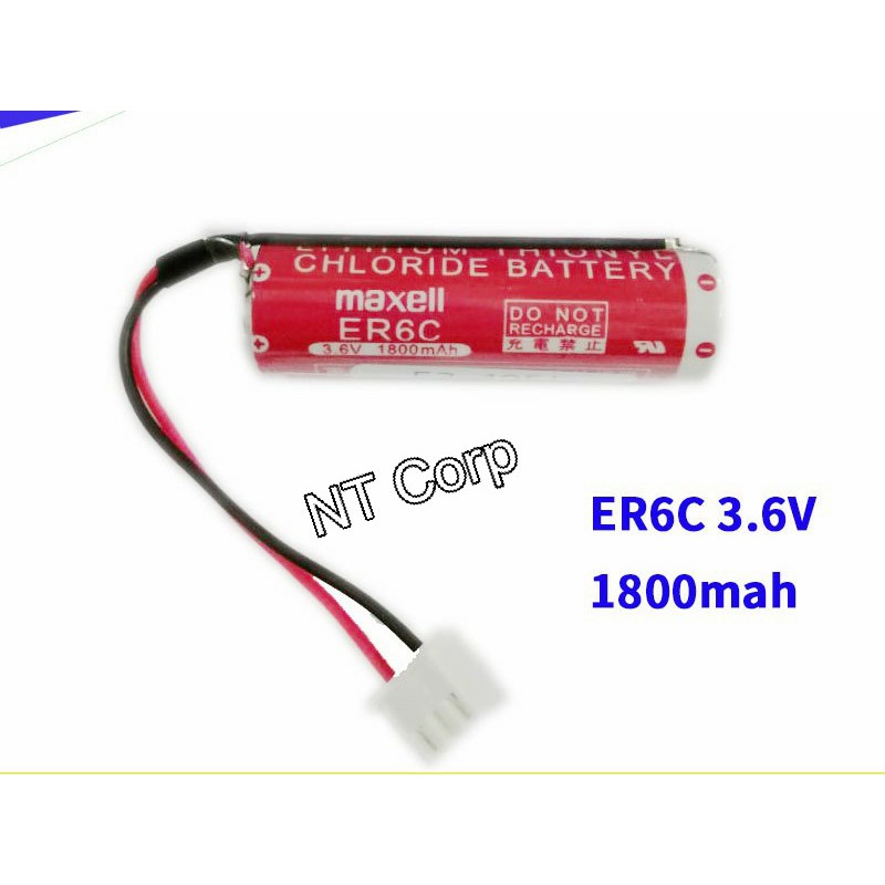 Pin ER6C AA 3,6V F2-40BL cho PLC Mitsubishi FX2N
