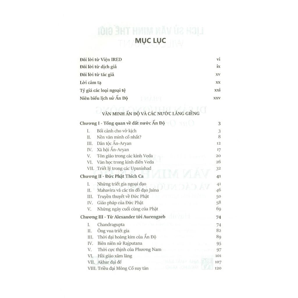 Sách - Lịch Sử Văn Minh Thế Giới - Phần I - Di Sản Phương Đông - Tập 2: Văn Minh Ấn Độ Và Các Nước Láng Giềng | BigBuy360 - bigbuy360.vn