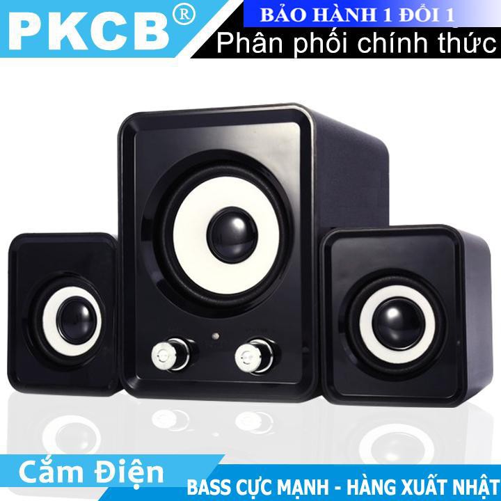 Loa Bass ấm Nghe Nhạc Điện thoại Máy tính, PKCB 201 Speakers PF94