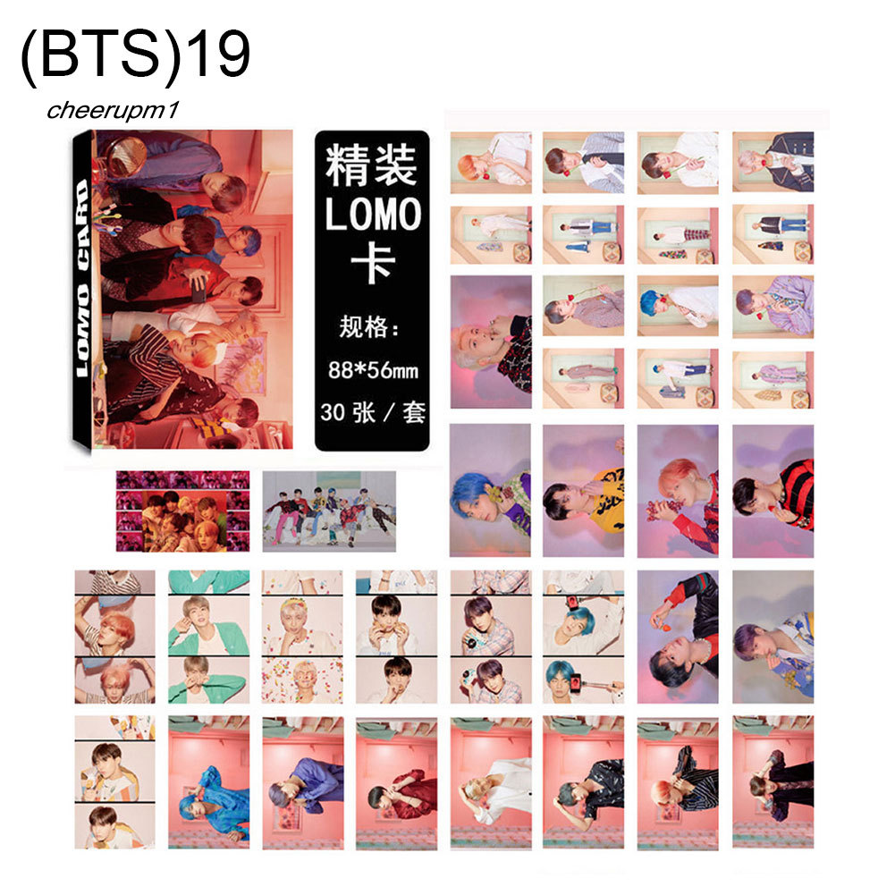 *ZBHB* Kpop BTS Map of Persona Lomo Photo Card Album Photocard Poster for Polaroi-d