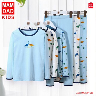 Hàng chính hãng - bộ đồ ngủ cho bé trai mam dad kids cho bé từ 9-34kg - ảnh sản phẩm 1