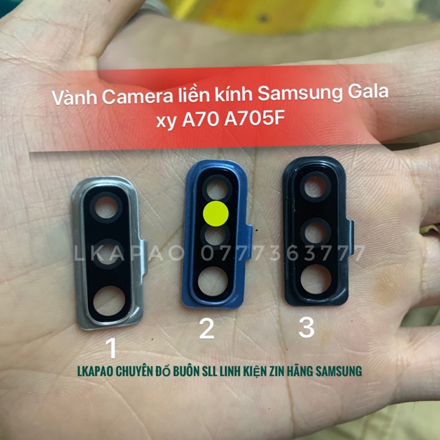 Vành Camera Liên Kính Samsung Galaxy A70 A705F Zin Hãng