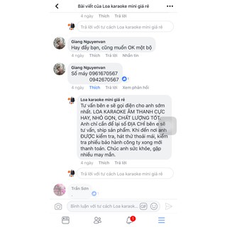 Loa karaoke mini giá rẻ