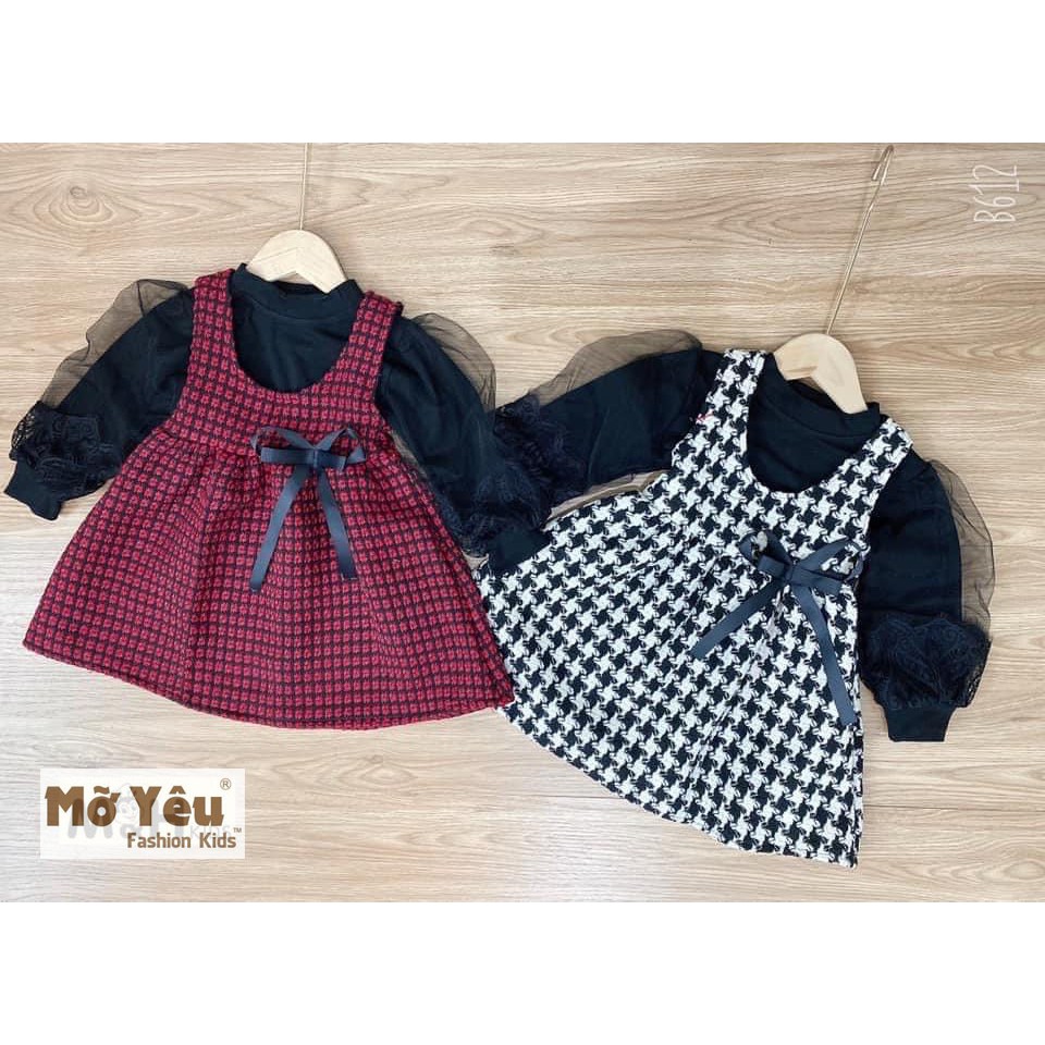 Váy dạ cao cấp 2 lớp - Áo len zip