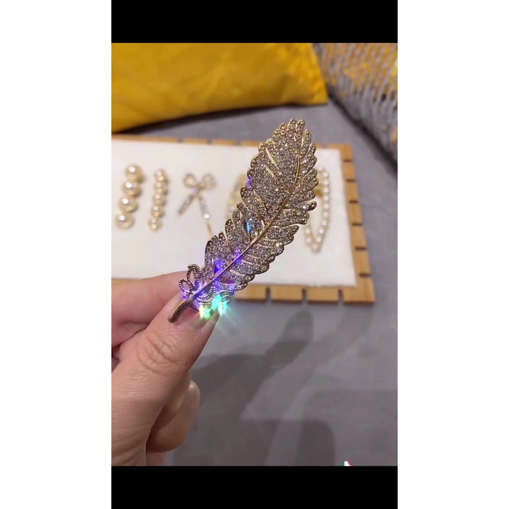 Sét 6 kẹp tóc sang chảnh hàn quốc 2022 HQC011