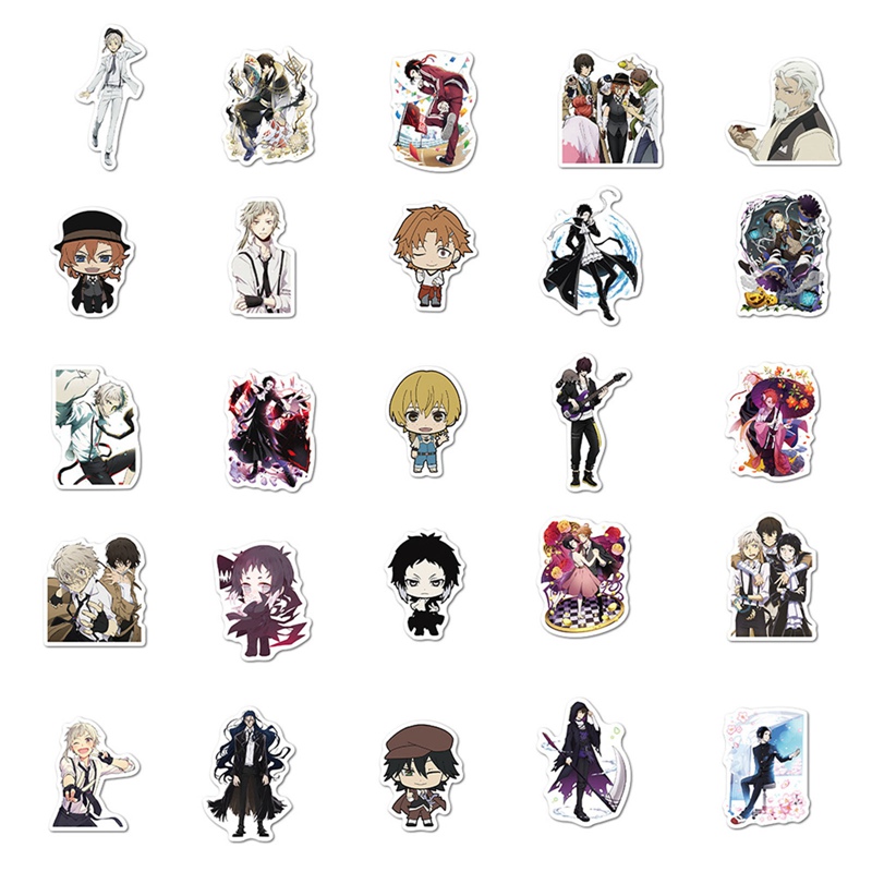 Set 100 Hình Dán Phim Anime Kèm 120 Sticker Hình Nhân Vật Nữ Anime Dễ Thương