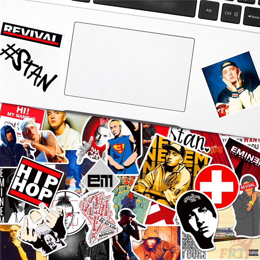 ❉ Eminem Series 02 HipHop Rapper Singer Stickers ❉ 50Pcs/Set DIY Fashion Waterproof Doodle Decals Stickers