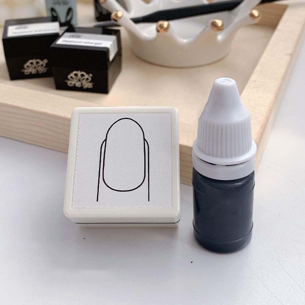 Mocho Con Dấu In Màu Nước Vẽ Móng Tay Chuyên Nghiệp