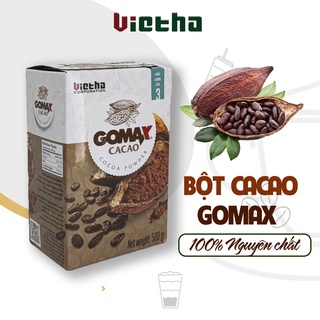 Bột cacao nguyên chất 500gr thơm ngon GOMAX