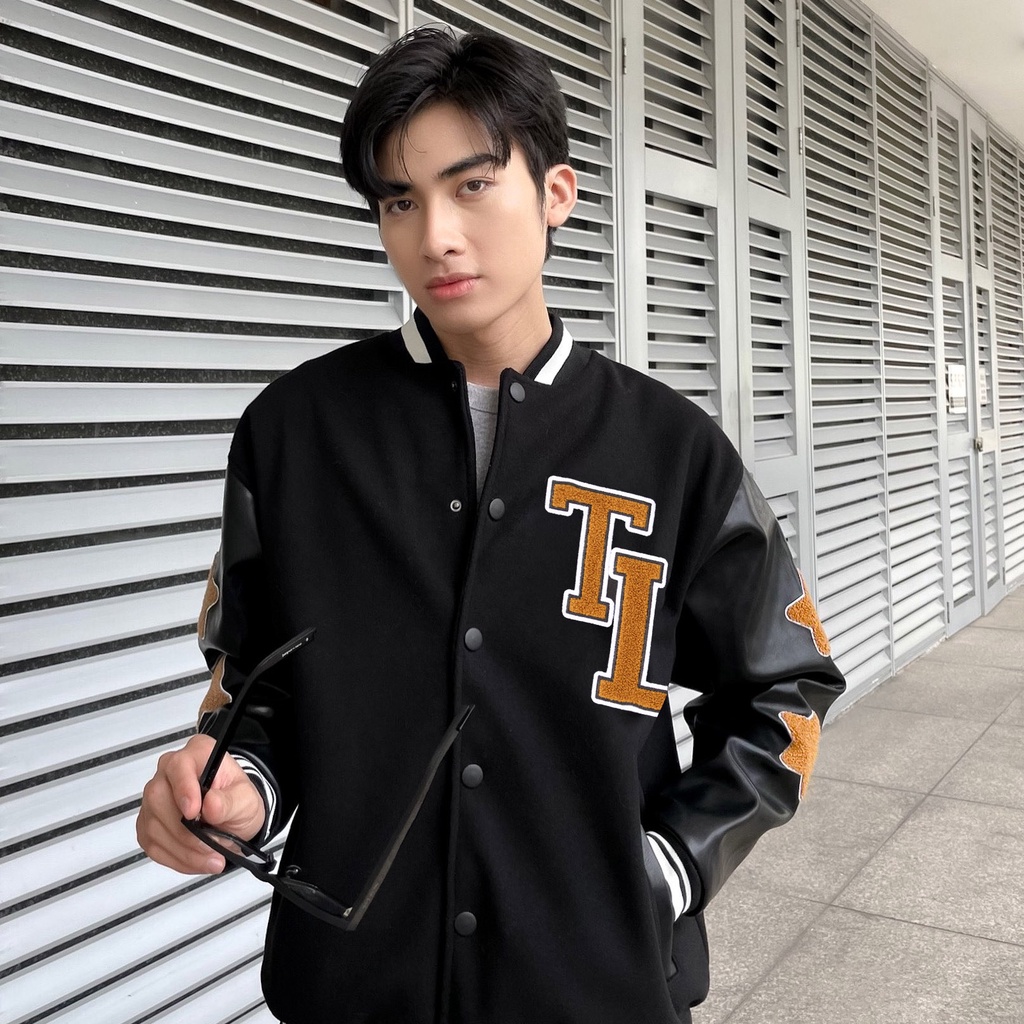 Áo Khoác Varsity Jacket Star AK041