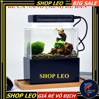 Bể cá mini để bàn (CUZY) - Hồ thủy sinh Nano - shopleo