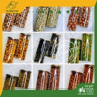 ( Sẵn HCM ) 500G HẠNH NHÂN RANG BƠ MỸ / HẠT ĐIỀU / HẠT DẺ / HẠT BÍ ẤN ( CHÍN/RANG BƠ MẬT ONG / MUỐI )