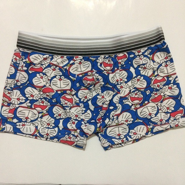 [ Free Ship ] combo 4 quần sịp quần lót nam thun lạnh doremon 4 chiều | BigBuy360 - bigbuy360.vn