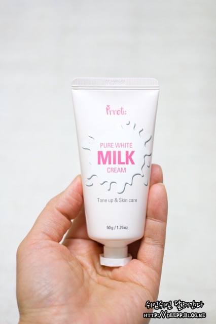 Kem Dưỡng Trắng Da Prreti Pure White Milk Cream nâng tone da trắng hồng, căng mịn tự nhiên