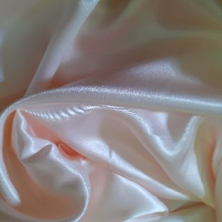 Vải phi trắng cam 75