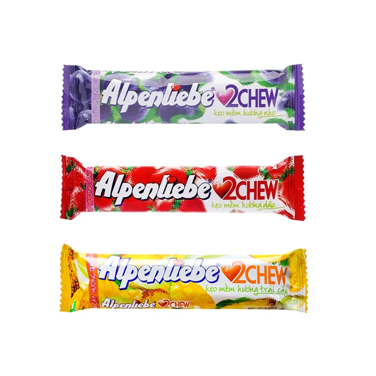 [TOP ĂN VẶT] Kẹo Alpenliebe thỏi 10 viên các hương đa dạng hot nhất.