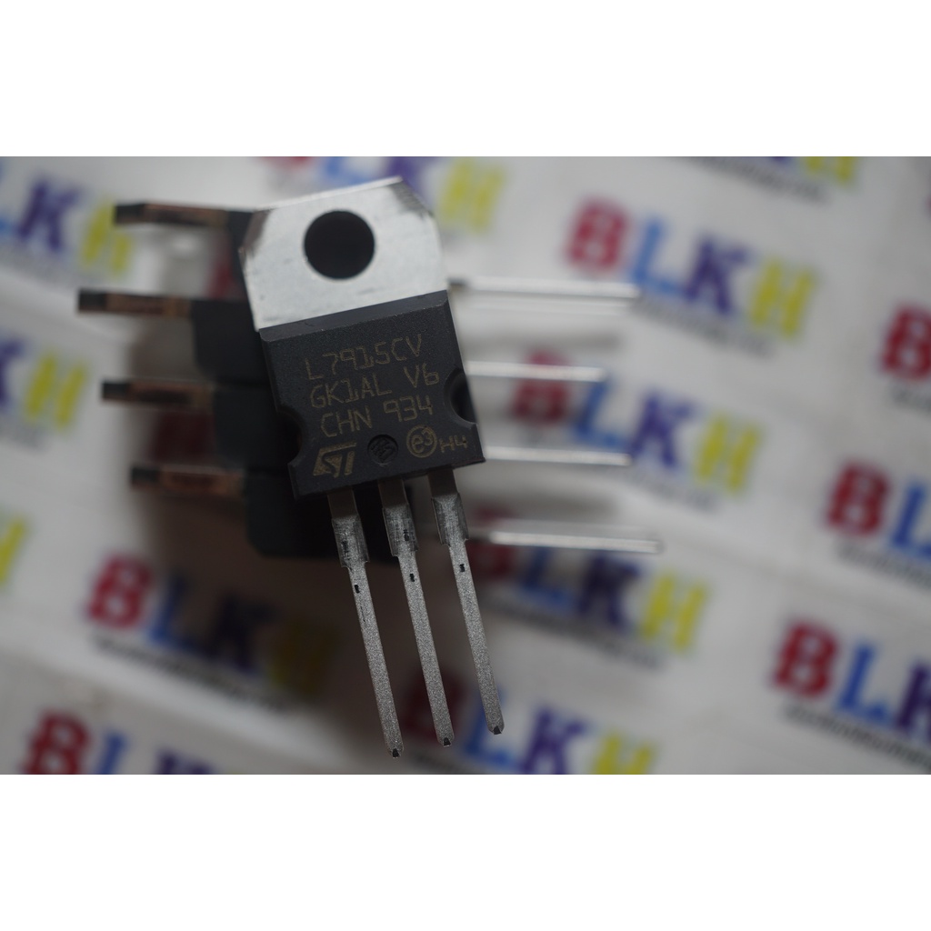 5 IC nguồn L7915CV 7915 79L15 TO-220 chính hãng ST