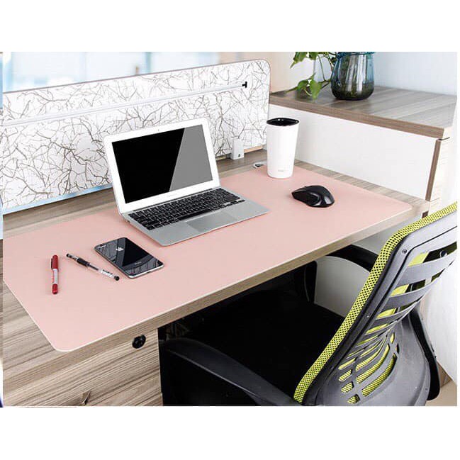 Deskpad - Thảm da 2 mặt trải bàn làm việc, tấm di chuột khổ lớn