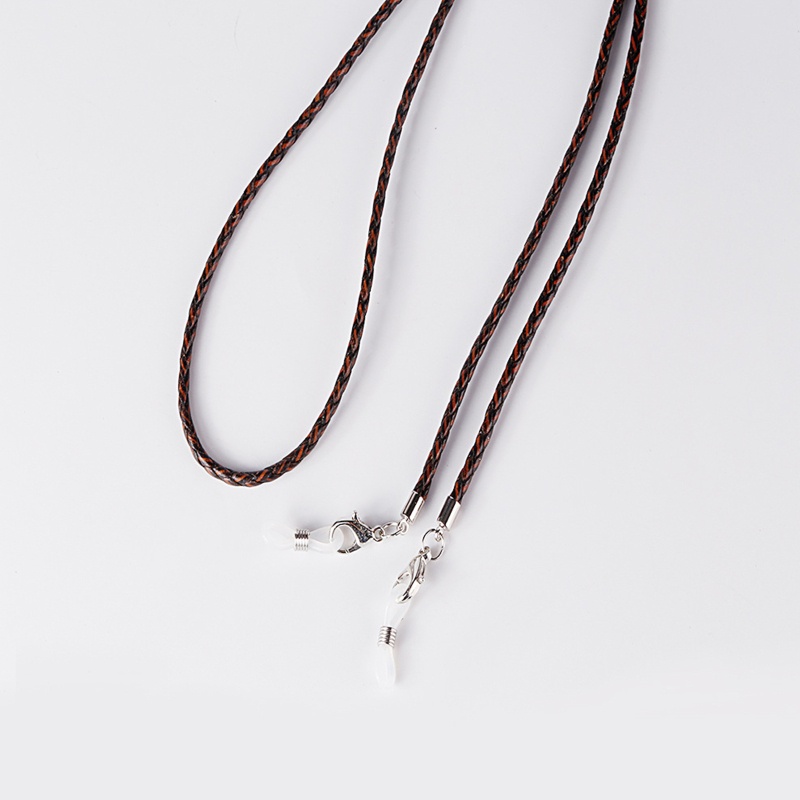 Sa Dây Đeo Mắt Kính Bằng Da PU Phong Cách Vintage