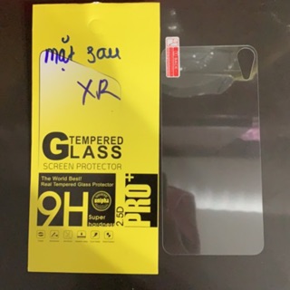 Kính cường lực mặt sau iphone XR