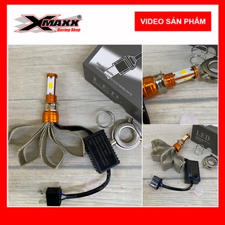Bóng pha led đuôi công tản nhiệt cyt 3 tim chân h4 hoặc m5