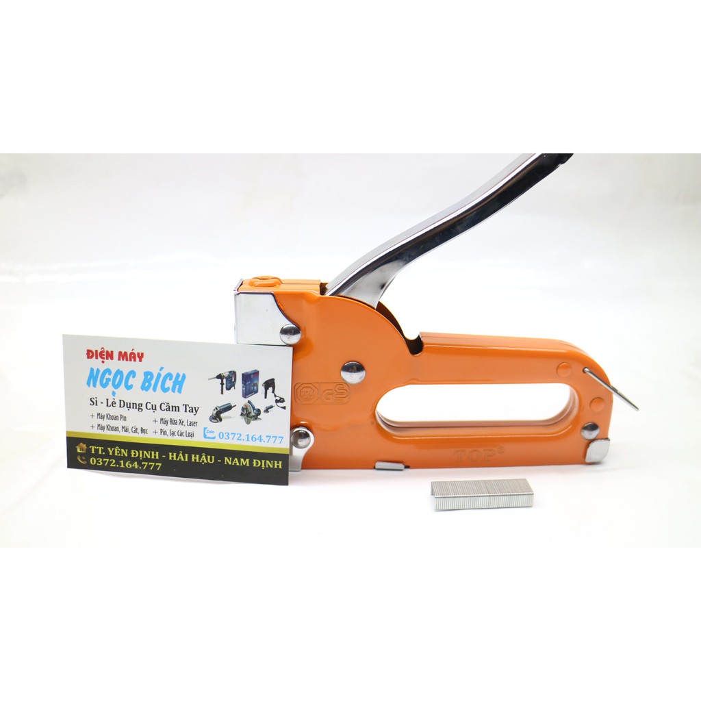 [Tặng hộp 5000 ghim 16/6] Súng bắn ghim - Kìm bắn đinh ghim TOP cầm tay có tăng lực, đa năng, tiện dụng