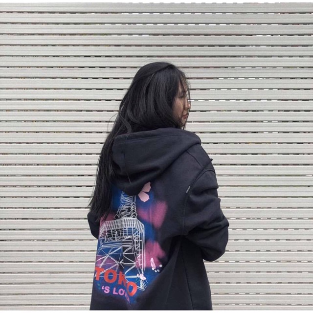 Áo Khoác Áo Hoodie Nỉ Ngoại in Tokyo