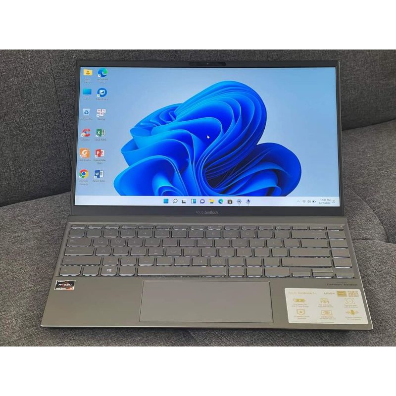 Asus Zenbook Q408 R5 5500 8G SSD 256G AMD 14FHD 1.15kg | Shopee Việt Nam