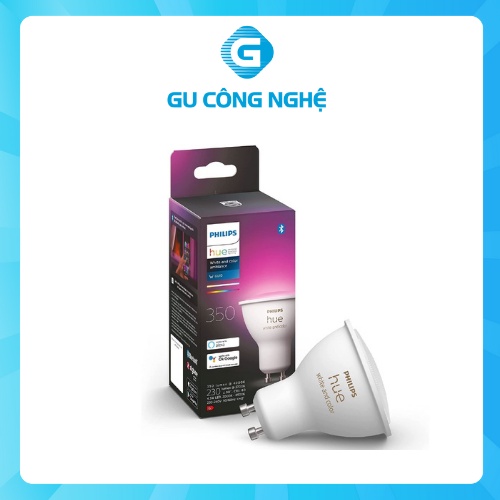 Philips Hue GU10 White and Color Ambiance, đèn chiếu điểm 16 triệu màu
