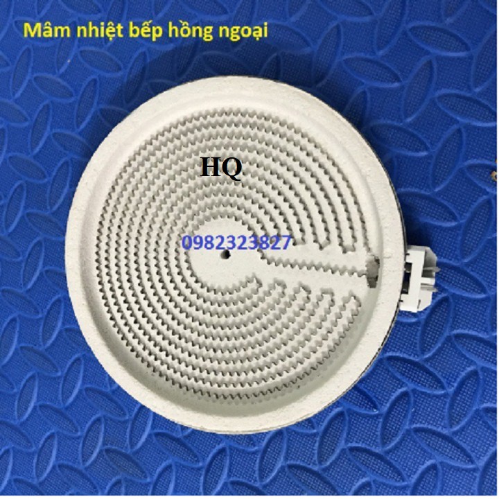 Mâm nhiệt bếp hồng ngoại đường kính 20cm công suất 2000w