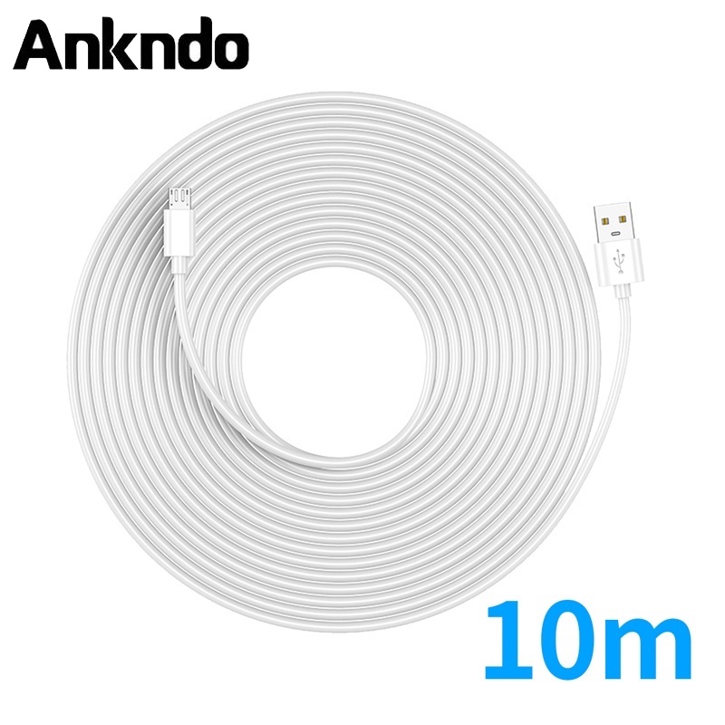 Dây cáp sạc Ankndo 1m/5m/10m dành cho điện thoại Android