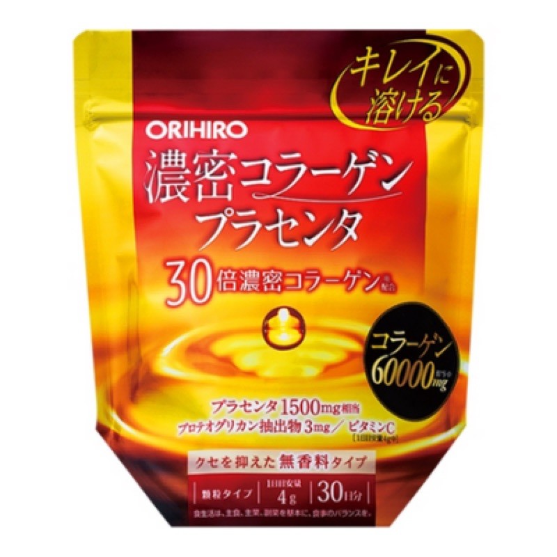 TPCN Orihiro - Bột Collagen Nhau Thai Heo Orihiro 60000mg (120g)