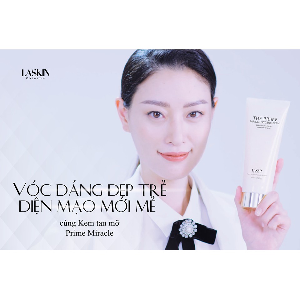 KEM TAN MỠ LASKIN THE PRIME MIRACLE HOT SPA CREAM