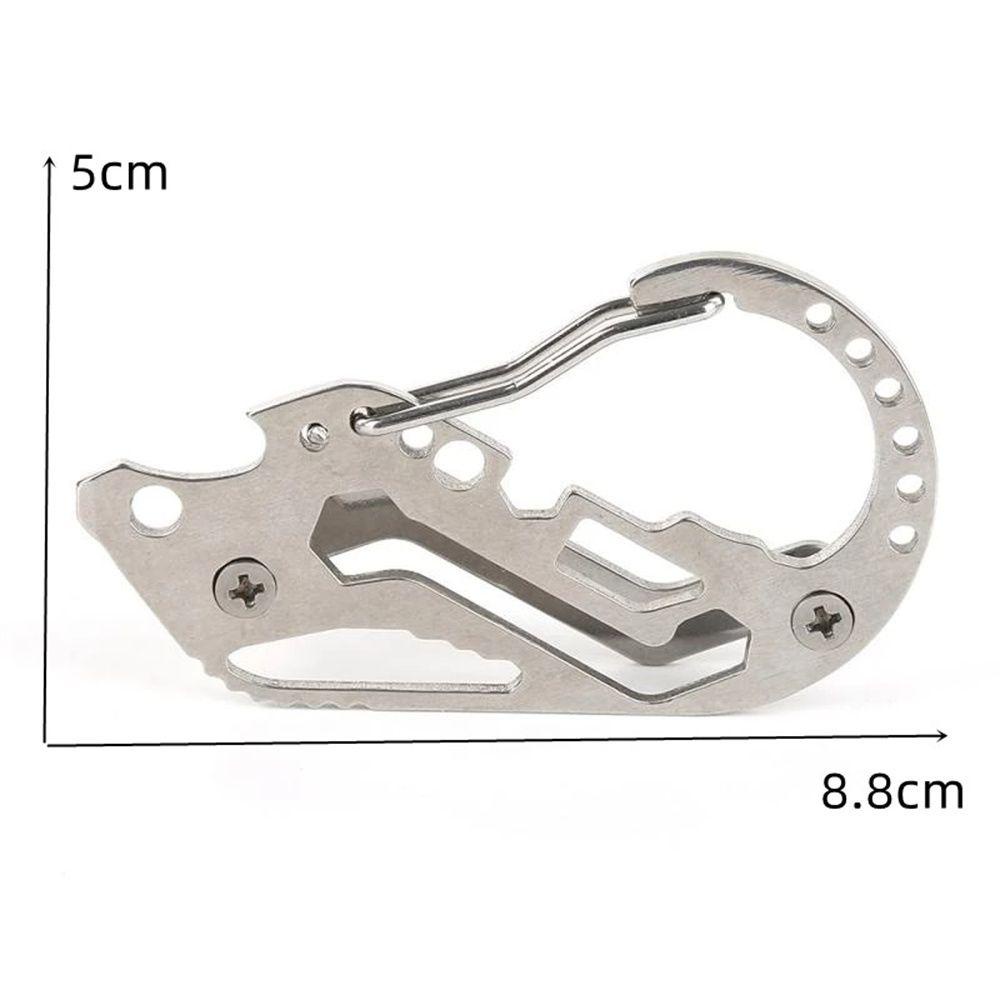 Móc Chìa Khóa Xe Hơi Chống Thất Lạc Bằng Thép Không Gỉ BERNARDO