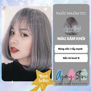 Thuốc Nhuộm Tóc Xám Khói sáng tại nhà chính hãng AYMY