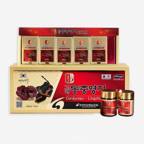 [Flash Sale] Cao linh chi đông trùng Pocheon 5 lọ | BigBuy360 - bigbuy360.vn