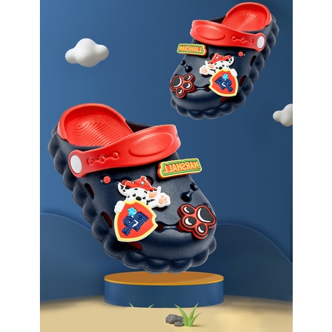 Dép Cross, Dép sục chú chó cứu hộ PawPatrol cho bé PW3101