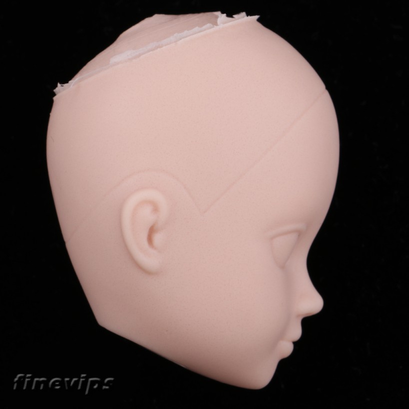 Ball-Jointed Doll Girl Head for 1/6 BJD Doll Body Parts