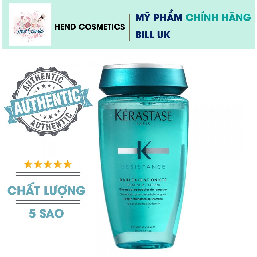 Bộ dầu gội giúp tóc khỏe và dài nhanh hơn Kerastase Resistance Bain Extentioniste