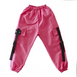 QUẦN NHẢY HIỆN ĐẠI TRẺ EM - QUẦN JOGGER HỒNG ZB27