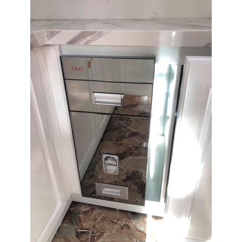 Thùng gạo mặt gương