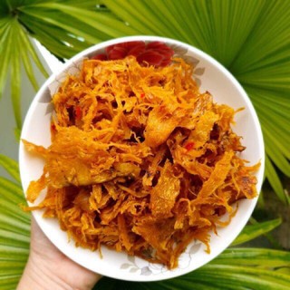 Mực xé tẩm gia vị chua cay ( 250gr ) - Ăn Vặt Ốc Nè