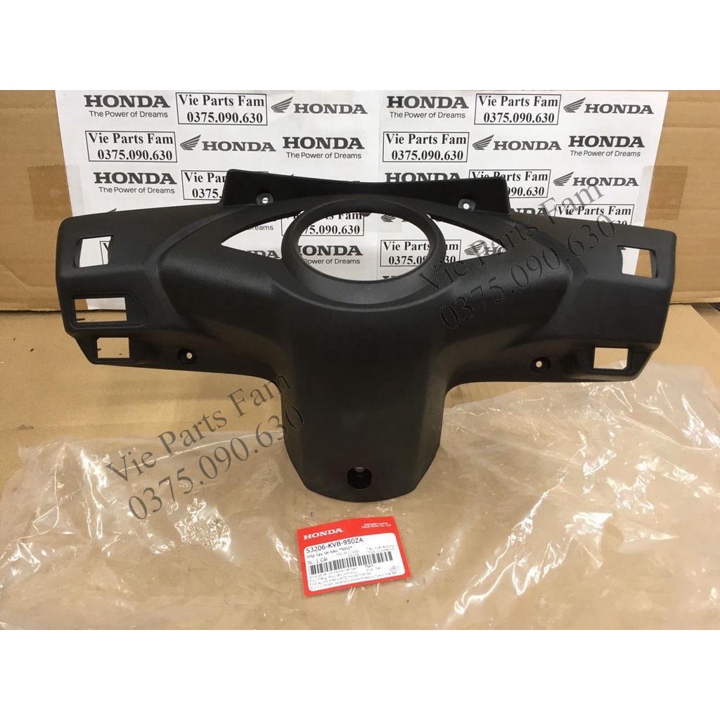 Nắp sau tay lái/ bợ cổ/ gáy / ốp đầu sau Click 110 đời đầu, chính hiệu Honda Motor
